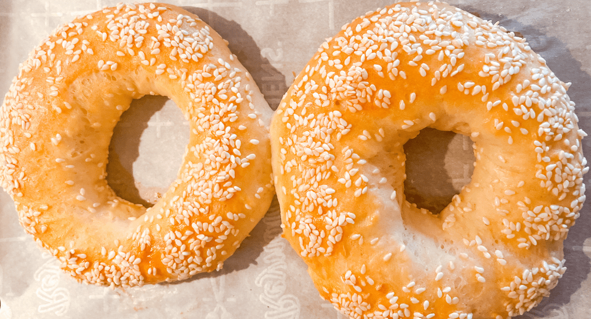 Baked Sesame Seed Bagel