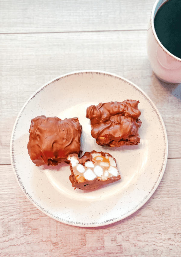 Homemade Chocolate Nut Bars