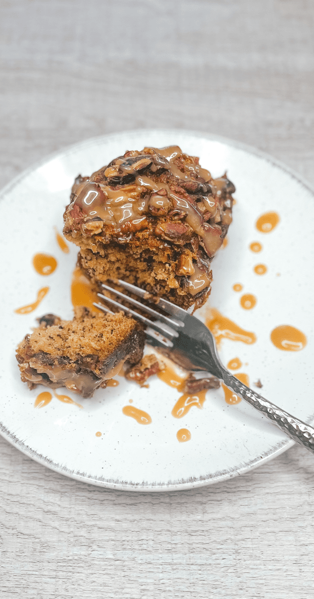 Caramel Banana Cake