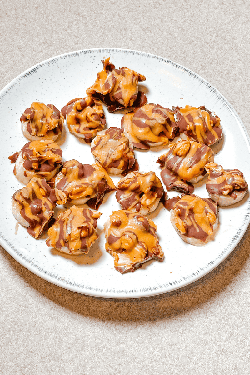 Frozen Banana Snickers 
